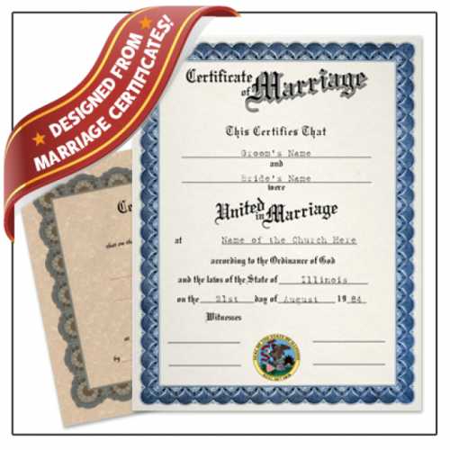 Buy Marriage Certificate Online